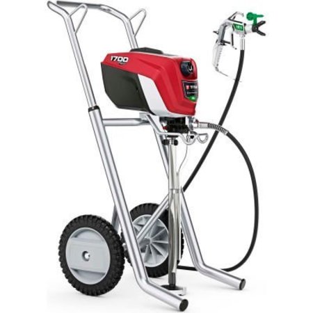 WAGNER SPRAY TECH Wagner ControlMax 1700 Pro Cart HEA Piston Pump Cart Paint Sprayer 580006